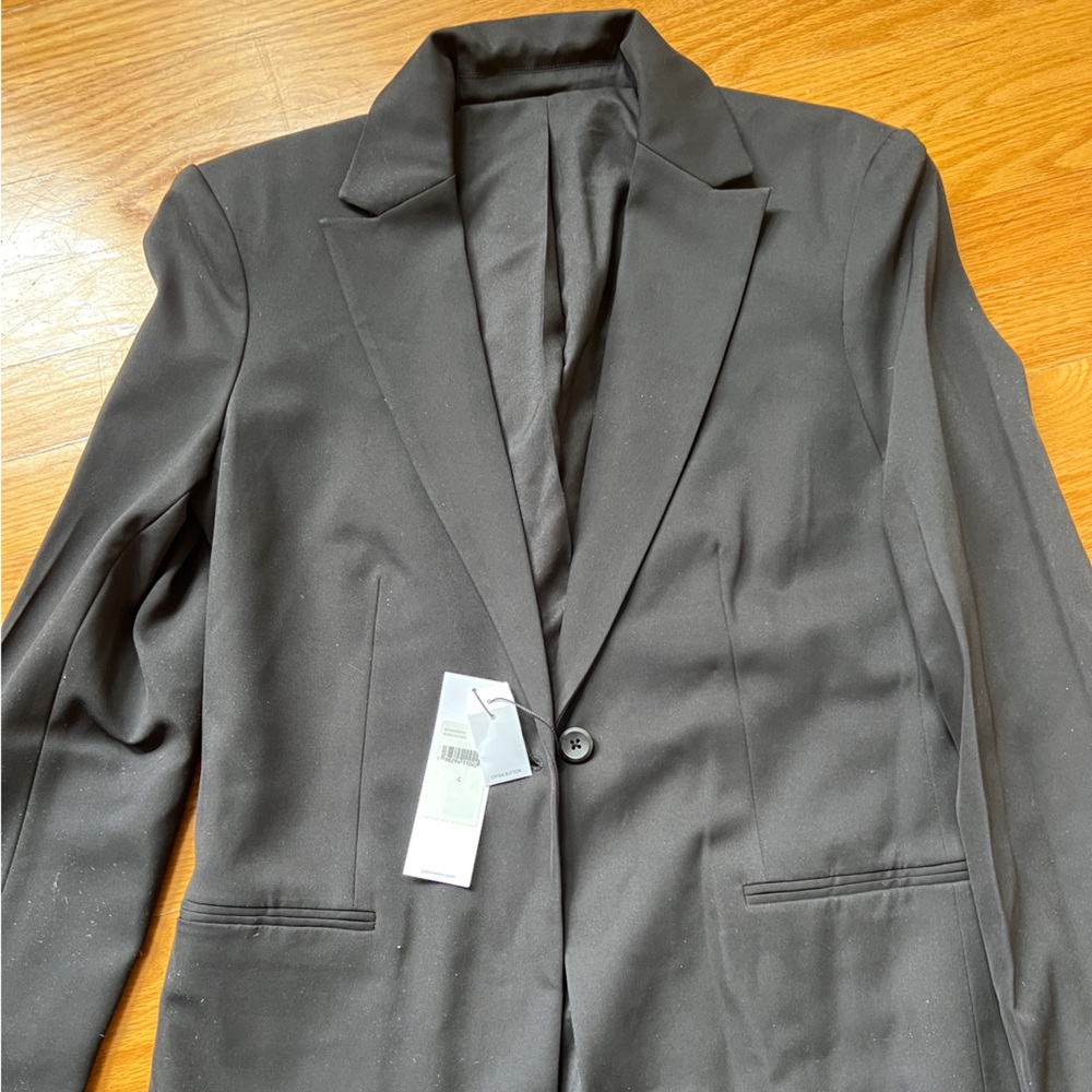 calvin klein black blazer